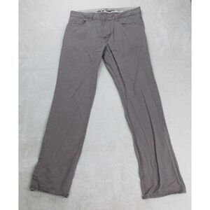 Old Navy Pants‎ Mens 34 Brown Tan Khaki Chino Cotton Preppy Casual 34X34*